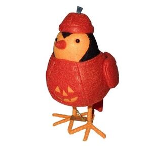 Target Hyde & Eek Featherly Friends‎ Halloween Bird "Carver" Pumpkin 2107